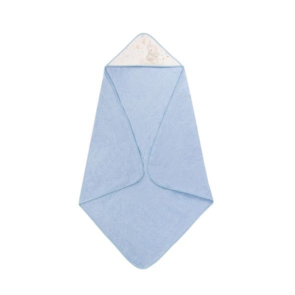 INTERBABY OSUŠKA FROTÉ SLON MODRÁ - OSUŠKY A DĚTSKÉ ŽUPANY - KOUPÁNÍ A ZDRAVÍ