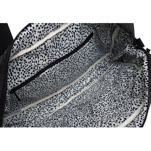 JOLLEIN PŘEBALOVACÍ TAŠKA PUFFED MOOS BLACK - PŘEBALOVACÍ TAŠKY - KOČÁRKY A PŘÍSLUŠENSTVÍ