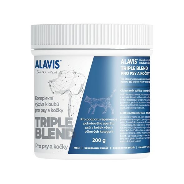 ALAVIS™ TRIPLE BLEND PRO PSY A KOČKY 200 G - DOPLŇKY STRAVY PRO PSY - CHOVATELSKÉ POTŘEBY MALVÍKZOO