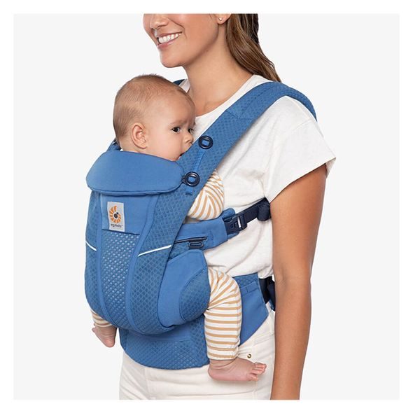 ERGOBABY OMNI 360 BREEZE SAPPHIRE BLUE - ERGONOMICKÁ NOSÍTKA - NOŠENÍ & SPORT
