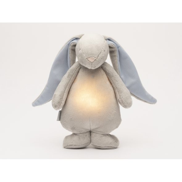 MOONIE USÍNÁČEK ZAJÍČEK 2.0 SKY - USÍNÁČCI ŠUMÍCÍ / S TLUKOTEM - PRO DĚTI