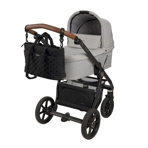 LÄSSIG TAŠKA PŘES RAMENO LIVA SHOULDER BAG QUILTED BLACK - DOPLŇKY - PRO MAMINKY