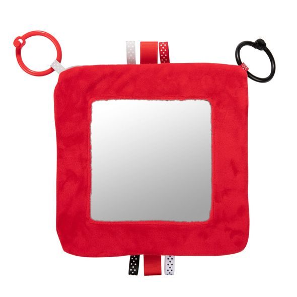 CANPOL BABIES KONTRASTNÍ ZÁVĚSNÉ ZRCADLO SENSORY - HRA NA BŘÍŠKU - PRO DĚTI