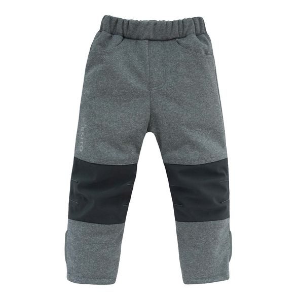 ESITO DĚTSKÉ SOFTSHELLOVÉ KALHOTY DUO GREY - 80 / ŠEDÁ - KALHOTKY A TEPLÁČKY - PRO DĚTI