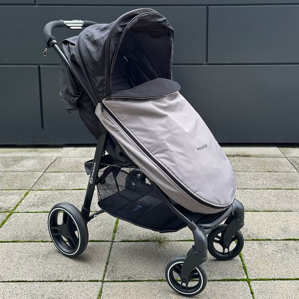 PINKIE ZATEPLENÝ NÁNOŽNÍK SOFTSHELL GREY - NÁNOŽNÍKY - KOČÁRKY A PŘÍSLUŠENSTVÍ