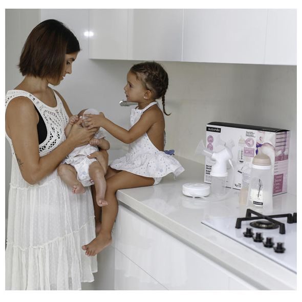 SUAVINÉX ODSÁVAČKA MATEŘSKÉHO MLÉKA ELEKTRICKÁ ZERØ.ZERØ - ODSÁVAČKY MATEŘSKÉHO MLÉKA - KRMENÍ