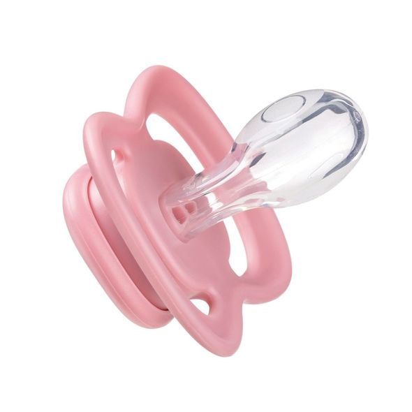 B.BOX DUDLÍKY SILIKONOVÉ 6M+, 2 KS - BERRY/BLUSH - ŠIDÍTKA A DOPLŇKY - KRMENÍ