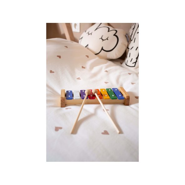 CHILDHOME SADA HUDEBNÍCH NÁSTROJŮ S ORGANIZÉREM - HUDEBNÍ - PRO DĚTI