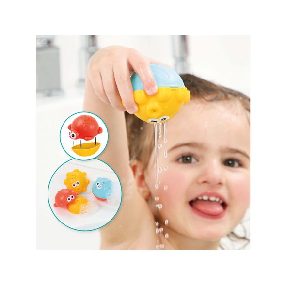 LUDI VELKÁ SADA DO KOUPELE ŽELVA - HRAČKY DO VANY - PRO DĚTI