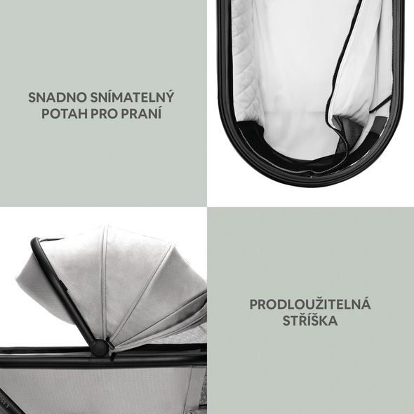 ZOPA SET MOVE CROSS 3 + KORBA + AUTOSEDAČKA - TROJKOMBINACE - KOČÁRKY A PŘÍSLUŠENSTVÍ