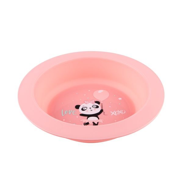 CANPOL BABIES JÍDELNÍ SADA EXOTIC ANIMALS 2KS RŮŽOVÁ - MISKY, TALÍŘKY A PODLOŽKY - KRMENÍ