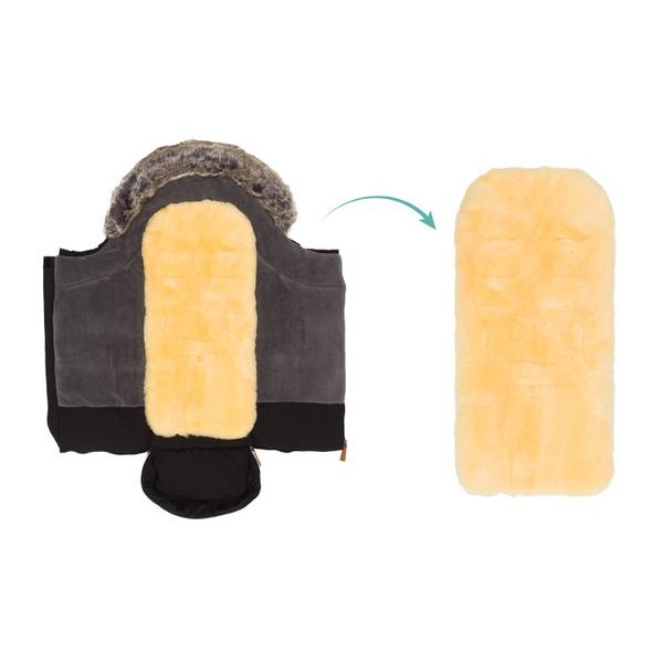 FILLIKID FUSAK ZIMNÍ MAVENSI BLACK - FUSAKY DO KOČÁRKU - KOČÁRKY A PŘÍSLUŠENSTVÍ