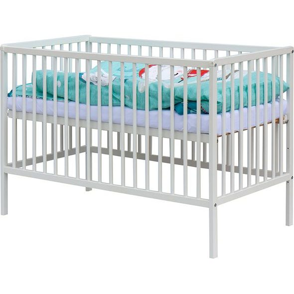 SCARLETT DĚTSKÁ POSTÝLKA S KOMPLETNÍ VÝBAVOU SCARLETT 120 X 60 CM - LEDY - DŘEVĚNÉ POSTÝLKY - SPINKÁNÍ