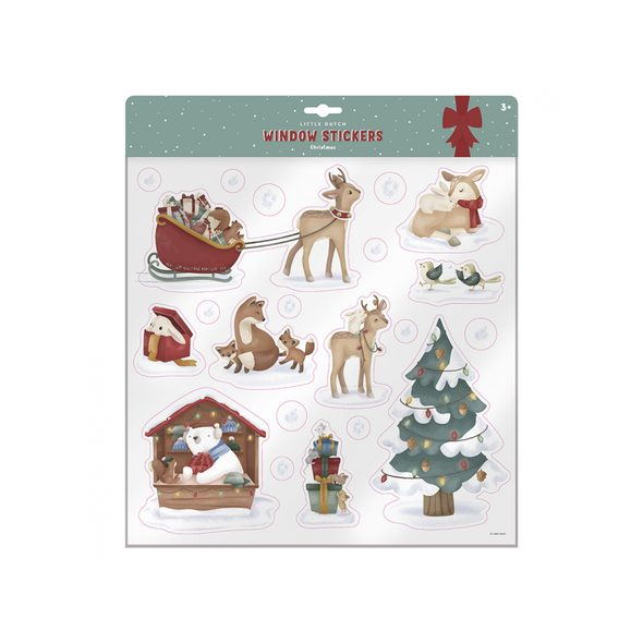 LITTLE DUTCH SAMOLEPKY NA OKNO VÁNOCE - DEKORACE A POLIČKY - SPINKÁNÍ
