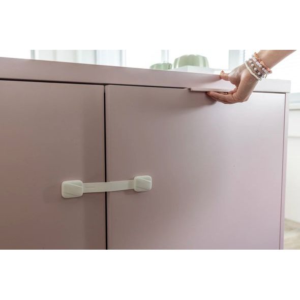 ZOPA ZÁMEK SKŘÍNĚK NASTAVITELNÝ 1KS - BEZPEČNOST DĚTÍ V DOMÁCNOSTI - KOUPÁNÍ A ZDRAVÍ