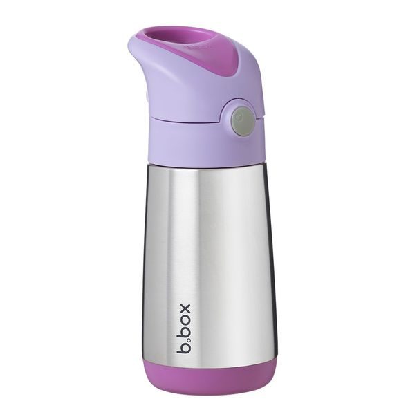 B.BOX TERMOSKA NA PITÍ S BRČKEM 350 ML - SUGAR PLUM - SPORTOVNÍ LAHVE - KRMENÍ