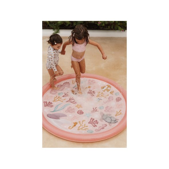 LITTLE DUTCH STŘÍKACÍ HRACÍ PODLOŽKA OCEAN DREAMS PINK - PÍSKOVIŠTĚ A BAZÉNKY - PRO DĚTI