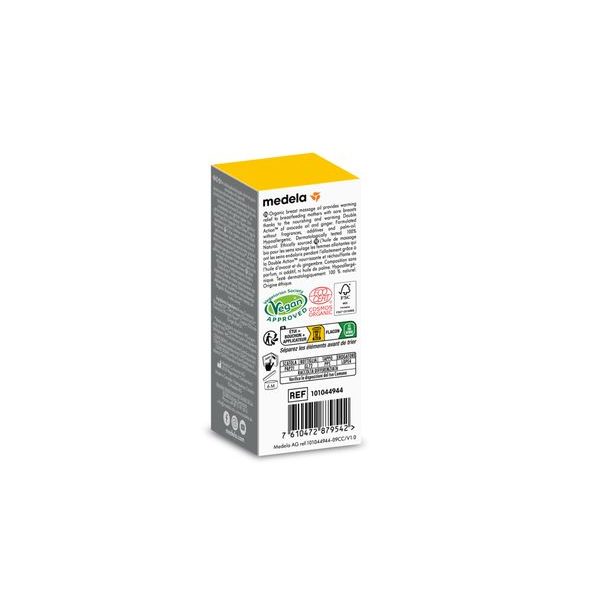 MEDELA ORGANICKÝ MASÁŽNÍ OLEJ NA PRSY, 50 ML - KOSMETIKA PRO CELOU RODINU - PRO MAMINKY