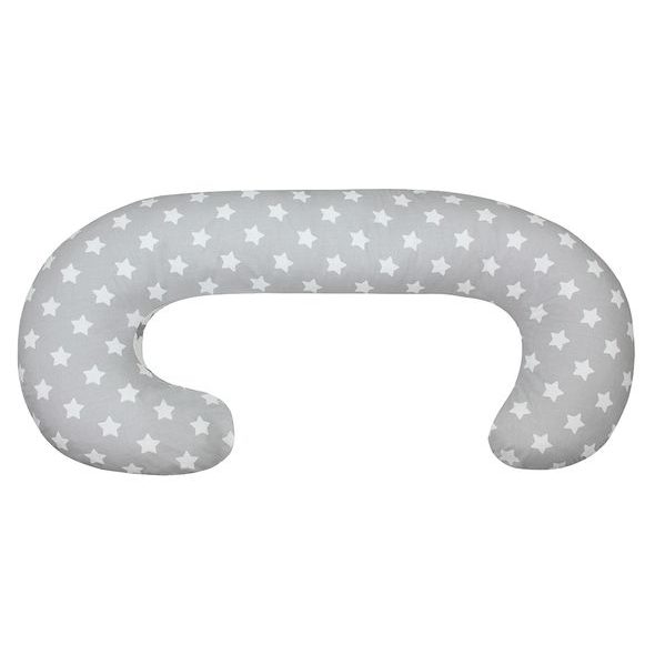 SCAMP KOJÍCÍ POLŠTÁŘ VE TVARU C (GREYWHITESTARS) - KOJÍCÍ POLŠTÁŘE - KRMENÍ