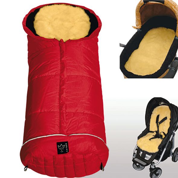 KAISER FUSAK SHEEPY S KOŽEŠINOU - FUSAKY DO KOČÁRKU - KOČÁRKY A PŘÍSLUŠENSTVÍ