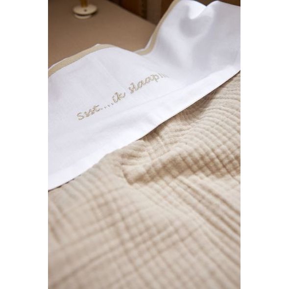 MEYCO MUŠELÍNOVÁ PŘIKRÝVKA 75X100 - SAND - DĚTSKÉ DEKY PRO MIMINKA - SPINKÁNÍ