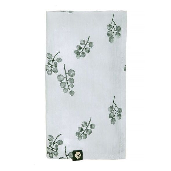 EMITEX MUŠELÍNOVÁ PLENA GREY BLOOMS - LÁTKOVÉ PLENY ALL IN ONE - PŘEBALOVÁNÍ