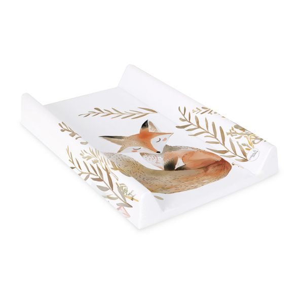 CEBA PODLOŽKA PŘEBALOVACÍ 2-HRANNÁ S PEVNOU DESKOU (50X70) BASIC RED FOX - PULTY A PODLOŽKY - PŘEBALOVÁNÍ