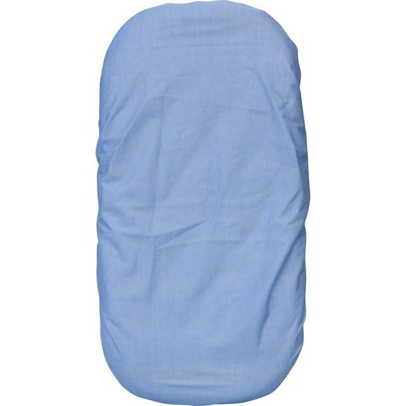 NEPROPUSTNÉ PROSTĚRADLO DO KOČÁRKU SCARLETT - TENCEL - 75X35 CM - MODRÉ - PROSTĚRADLA DO KOČÁRKU - KOČÁRKY A PŘÍSLUŠENSTVÍ