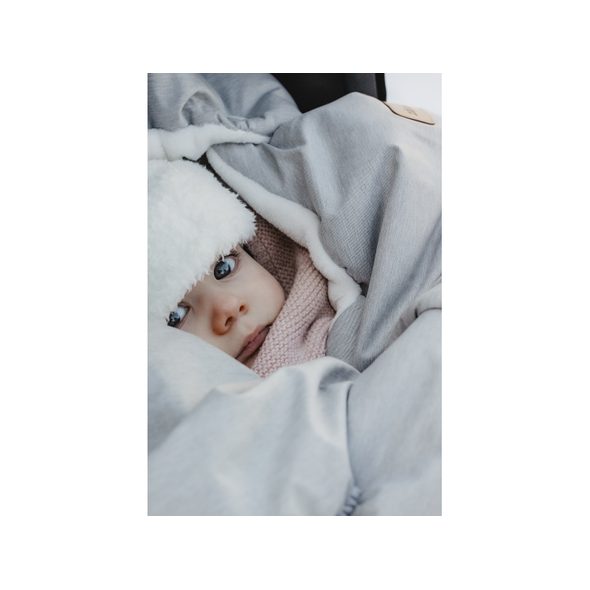 BEABA FUSAK DO KOČÁRKU 6-24M GREY - FUSAKY DO KOČÁRKU - KOČÁRKY A PŘÍSLUŠENSTVÍ