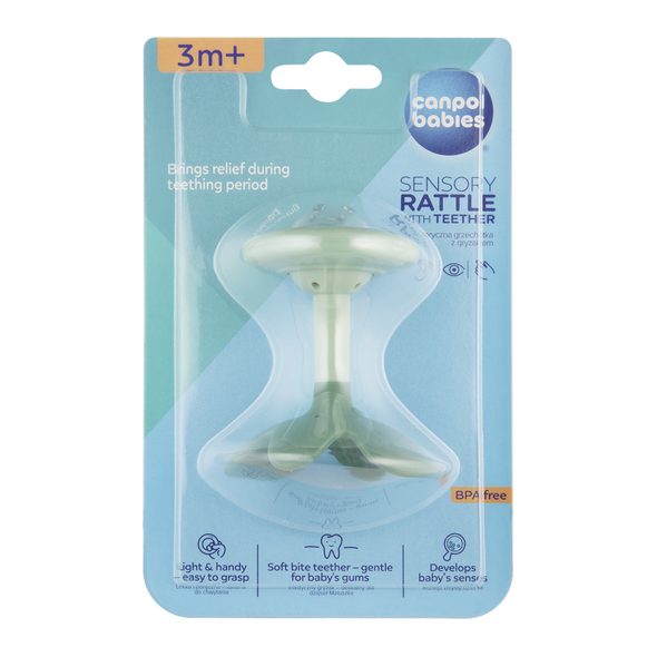 CANPOL BABIES SENZORICKÉ CHRASTÍTKO S KOUSÁTKEM ZELENÉ - KOUSÁTKA - PRO DĚTI