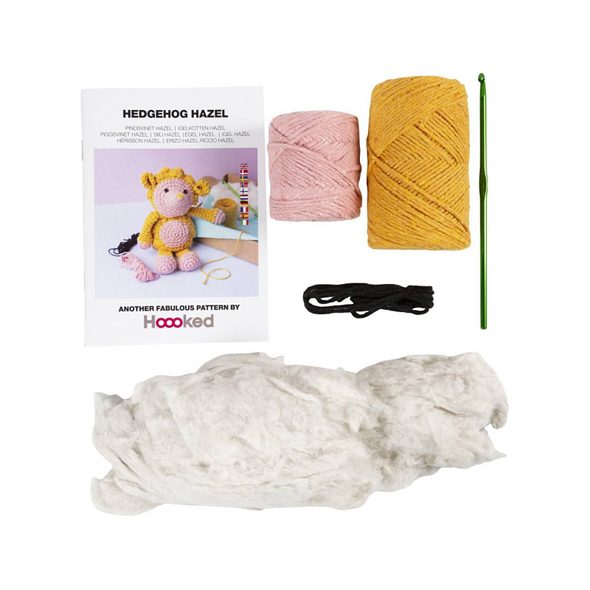 CREATIV COMPANY SADA NA HÁČKOVÁNÍ AMIGURUMI JEŽEK - VÝTVARNÉ POMŮCKY A HRAČKY - PRO DĚTI