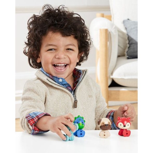 SKIP&HOP ZOO FIGURKY SET 4 KS 2+ - ZVÍŘATA - PRO DĚTI