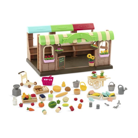 LI'L WOODZEEZ FARMÁŘSKÝ OBCHOD - DOPLŇKY PRO FIGURKY - PRO DĚTI