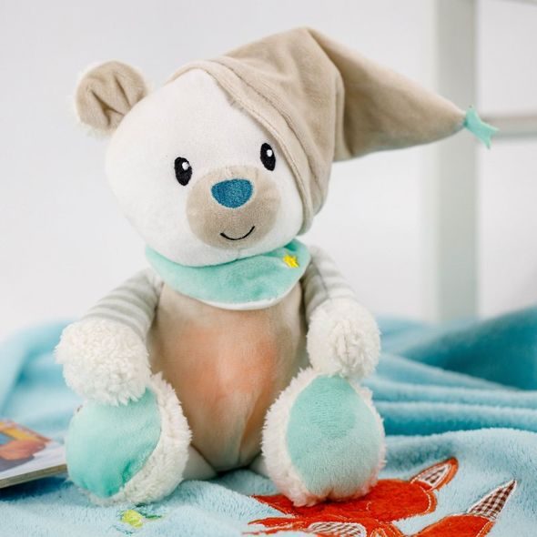 INNOGIO INTERAKTIVNÍ USÍNÁČEK S MELODIEMI A SVĚTLEM GIOFRIENDS - USÍNÁČCI ŠUMÍCÍ / S TLUKOTEM - PRO DĚTI