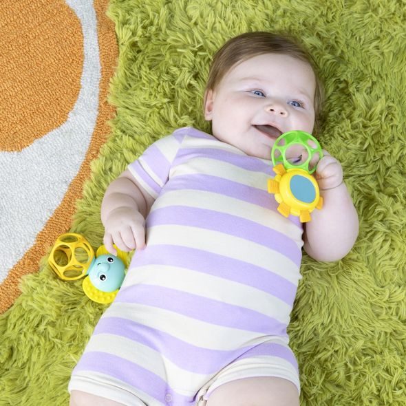 OBALL HRAČKA OBALL KOUSÁTKA SOOTHER PALS™ EASY-GRASP 2KS 3M+ - KOUSÁTKA - PRO DĚTI