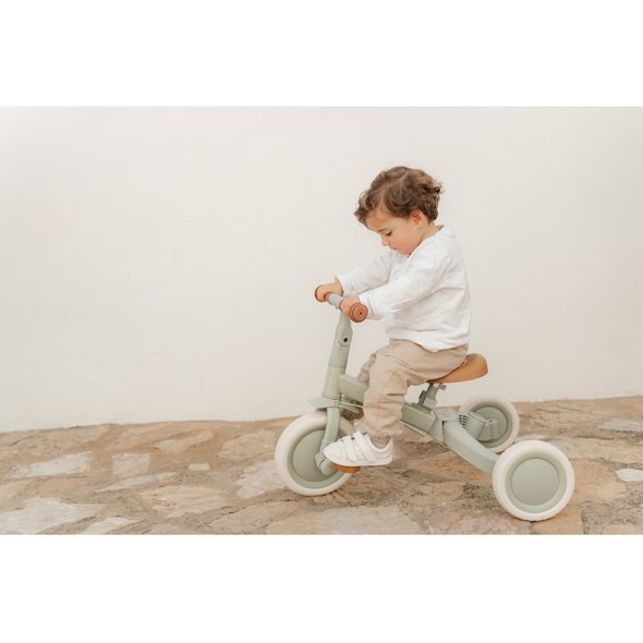 LITTLE DUTCH TŘÍKOLKA 4V1 GREEN - TŘÍKOLKY ŠLAPACÍ - NOŠENÍ & SPORT