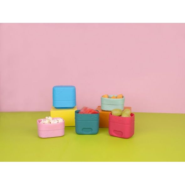 B.BOX MINI KRABIČKA NA SVAČINU - RŮŽOVÁ/ ČERVENÁ - KRABIČKY NA SVAČINU - KRMENÍ