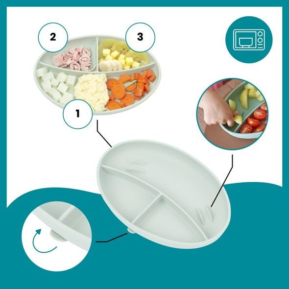 BABYMOOV SILIKONOVÁ JÍDELNÍ SADA GROW´ISY KIT - VÝHODNÉ SADY - KRMENÍ