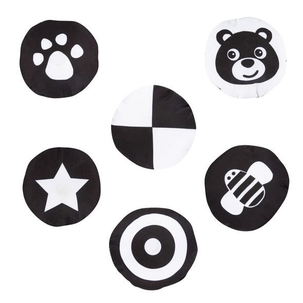 CANPOL BABIES KONTRASTNÍ PLYŠOVÝ KOLOTOČ S MELODIEMI SENSORY - KOLOTOČE NA POSTÝLKU - PRO DĚTI