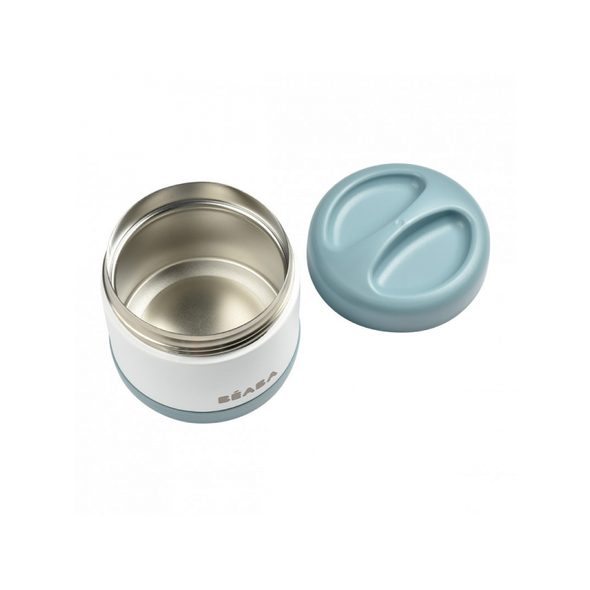BEABA TERMOSKA NA JÍDLO 500ML BLUE - TERMOOBALY A TERMOSKY - KRMENÍ