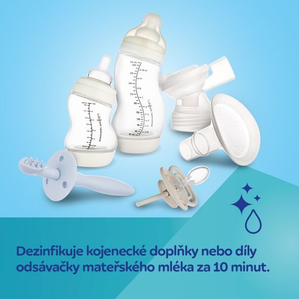 CANPOL BABIES ELEKTRICKÝ DOUBLE OHŘÍVAČ A STERILIZÁTOR KOJENECKÝCH LAHVÍ 7V1 - OHŘÍVAČKY MLÉKA A STRAVY - KRMENÍ