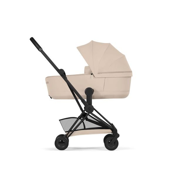 CYBEX COYA COMFORT MATT BLACK + SKLÁDACÍ KORBA COZY BEIGE - KOČÁRKY DO LETADLA - KOČÁRKY A PŘÍSLUŠENSTVÍ