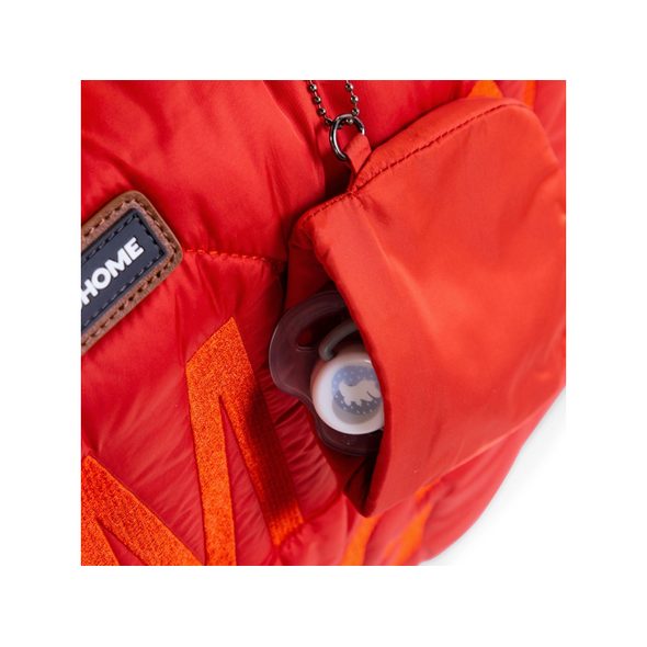CHILDHOME PŘEBALOVACÍ TAŠKA MOMMY BAG PUFFERED RED - PŘEBALOVACÍ TAŠKY - KOČÁRKY A PŘÍSLUŠENSTVÍ