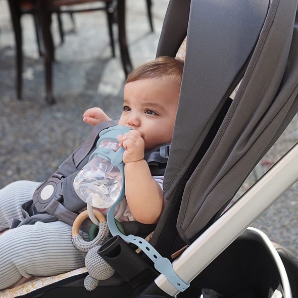 B.BOX UNIVERZÁLNÍ PÁSEK - SVĚTLE MODRÝ - PŘÍSLUŠENSTVÍ K HRNEČKŮM - KRMENÍ