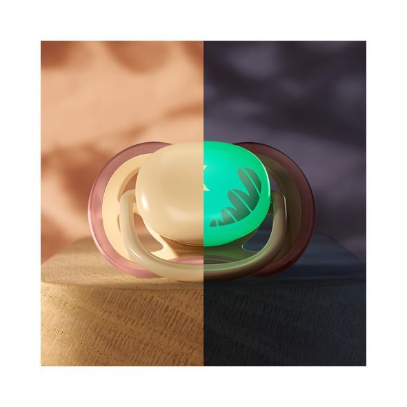 PHILIPS AVENT ŠIDÍTKO ULTRA AIR DENNÍ A NOČNÍ NEUTRAL/OBRÁZEK 0-6M, 2KS - ŠIDÍTKA A DOPLŇKY - KRMENÍ