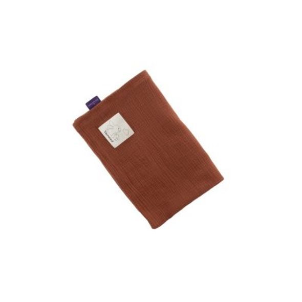 TRÄUMELAND MUŠELÍNOVÁ DEKA 100 X 75 CM TERRAKOTTA - DĚTSKÉ DEKY PRO MIMINKA - SPINKÁNÍ