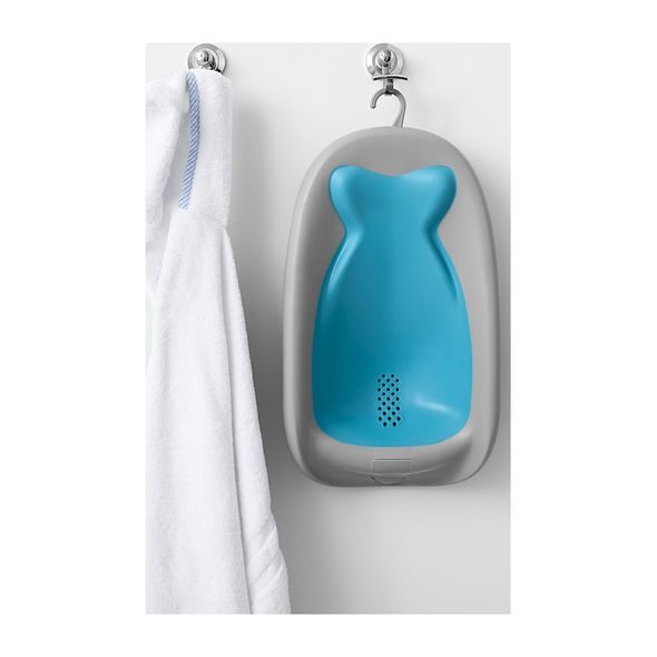 SKIP HOP LEHÁTKO NA KOUPÁNÍ SKLÁDACÍ MOBY MODRÉ 0-6 M - LEHÁTKA DO VANIČKY - KOUPÁNÍ A ZDRAVÍ