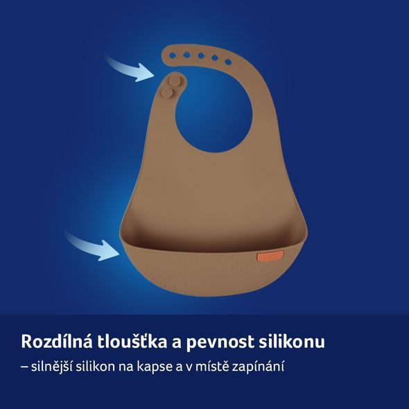 LOVI SILIKONOVÝ BRYNDÁK S KAPSOU GRANOLA - BRYNDÁKY - KRMENÍ