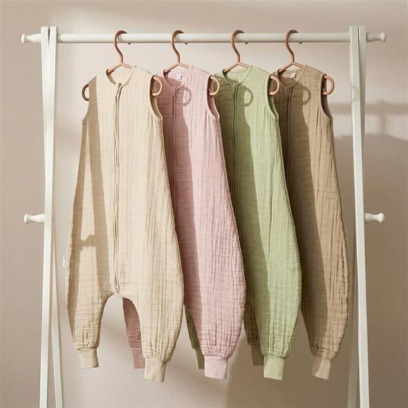MEYCO LETNÍ MUŠELÍNOVÝ JUMPER VEL.80 - SOFT PINK - SPACÍ PYTLE - SPINKÁNÍ
