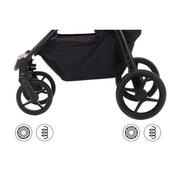 FILLIKID DRIVER DARKGREY MELANGE - SPORTOVNÍ KOČÁRKY - KOČÁRKY A PŘÍSLUŠENSTVÍ